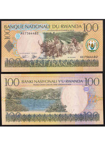 RWANDA 100 Francs 2003 Fds
